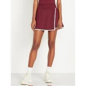 High Waisted Power Soft Fauz-Wrap Skirt XXL